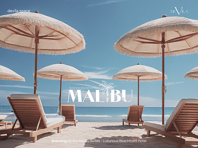 Branding for the Malibu Suites - Luxurious Beachfront Hotel beachfront beachfront hotel brand brand identity branding cosmetic design figma graphic design hotel hotel branding identity illustration logo luxurious beachfront hotel luxury malibu typography vector water