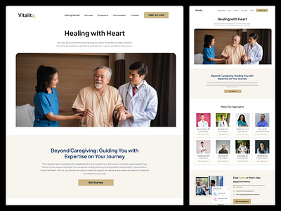 Vitality designagency healthcare uiux ux strategy websitedesign