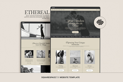 Photography Squarespace Website Template photographer website photography template photography website portfolio template portfolio website squarespace blog squarespace template squarespace theme squarespace website website design website template website theme wedding photographer