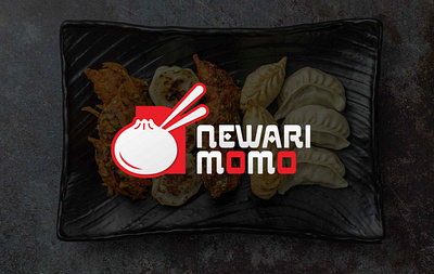 NEWARI MOMO | BRAND IDENTITY AND LOGO DESIGN food modern logo design momo momo brand newari momo