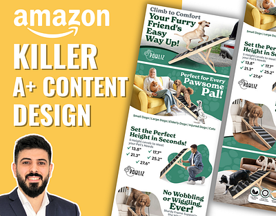 Stunning Amazon A+ Content Design for a Pet Product a content