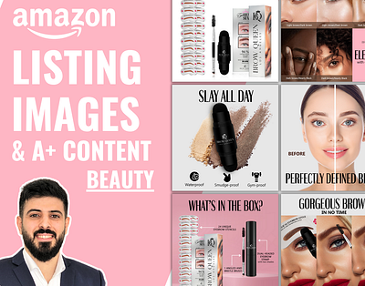 Converting Amazon Imagtes for a Beauty Product a content