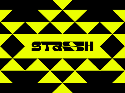 Stash.gg branding: logo animation branding lettering logo pattern typography