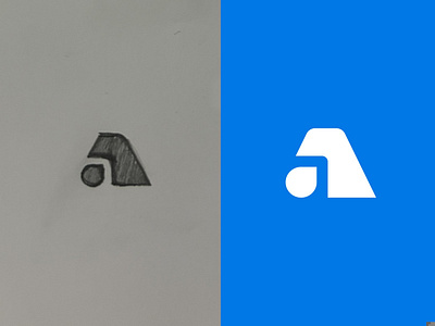 Abstract A a brand branding design elegant graphic design illustration letter lettermark logo logo design logo designer logodesign logotype modern
