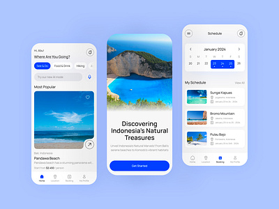 Travel Mobile App abu hasan adventure app booking booking app buraq lab clean destination explore minimal mobile app tourism travel agency travel app travel mobile app traveling trip trip planner ui ux vacation