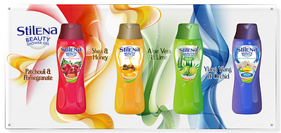 Stilena Shower Gel product design