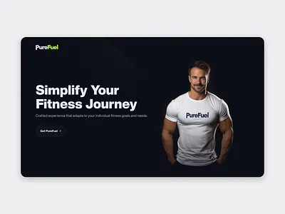 PureFuel - Hero Section