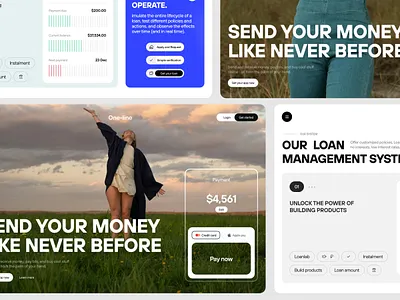 One-Line | Fintech Landing Page bank services bank website banking exchange platform finance finance landing page financial website fintech fintech startup fintech website design hero section landing page modern banking payments personal finance app revolut startup ui ux webdesign website