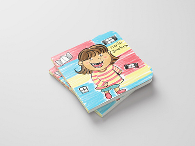 Children’s book illustration - Maria Janelinha book children graphic design handmade illustration kids literature surface