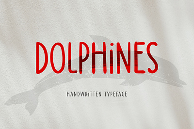 Dolphines - Stylish Handwritten Font brand branding creative design font logo logotype magazine products restaurant typeface ui