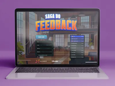 Game Saga do Feedback animation branding design gamedesign logo ui ux