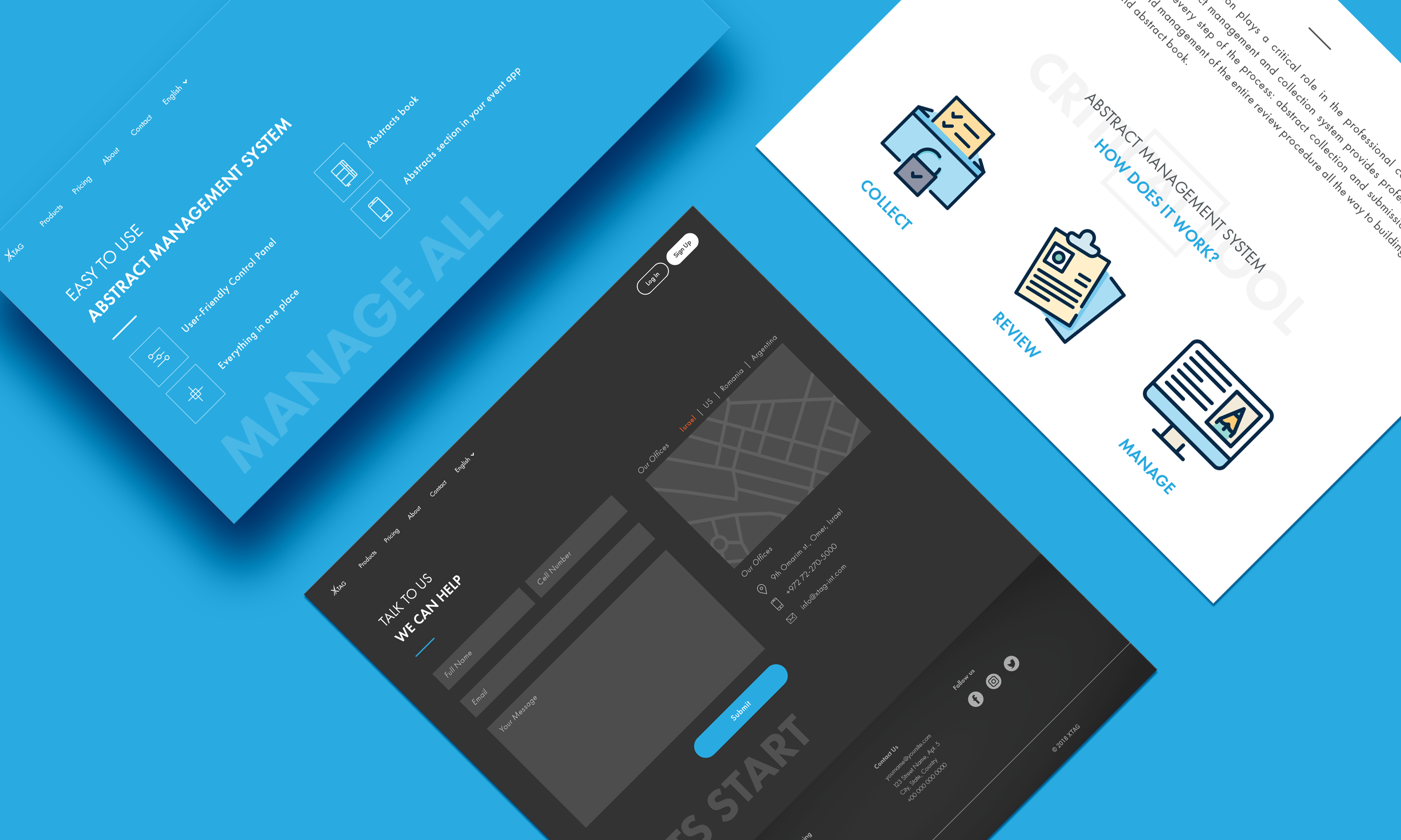 Example of Website Redesign