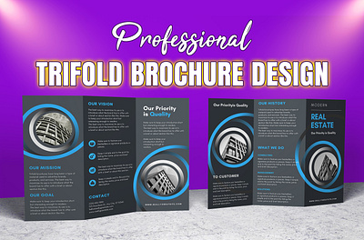 Trifold brochure design bifold brochure branding brochure brochure design creative design graphic design illustrator logo photoshop trifold brochure