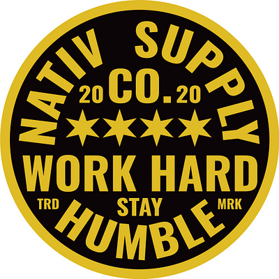 Nativ Supply branding design graphic design illustration logo