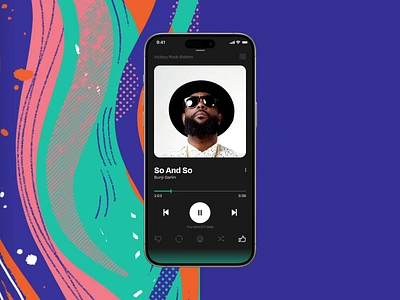 Music App Interactions animation app app design application design graphic design illustration interaction design interface mobile mobile app mobile interface motion graphics music music app music player ui user experience user interface ux
