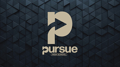 Pursue (High School Ministry) branding church design faith graphic design high school hope illustration jesus kids logo ministry outreach pursue