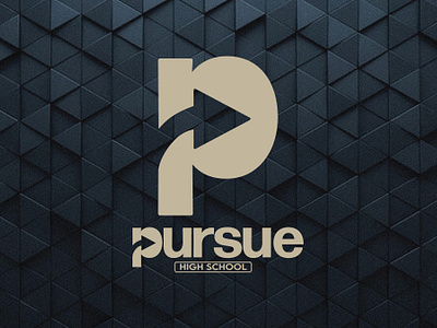 Pursue (High School Ministry) branding church design faith graphic design high school hope illustration jesus kids logo ministry outreach pursue