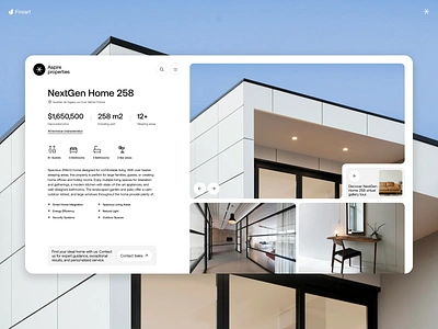 Real Estate Website Concept designinspiration ui ui ideas ui ux