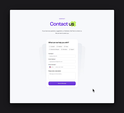 Adapteen - Flexible buttons 👀 ✨ animation contact contact us graphic design ui