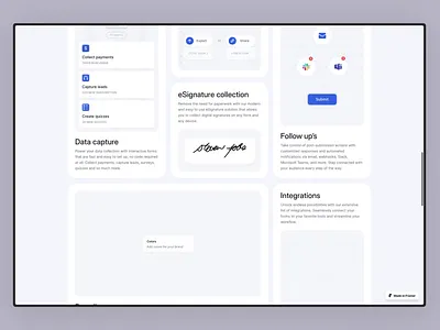 Animated Bento - OnlyForm animation bento clean design minimal motion graphics simple ui