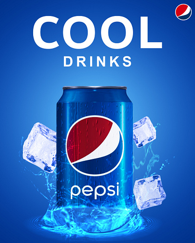 Cool drinks branding design graphic design typography