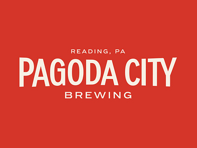 Pagoda City Brewing Branding beer brand brand design branding brewery graphic design logo visual identity web web design webflow