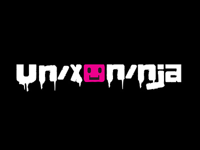 Unix Ninja branding graphic design logo