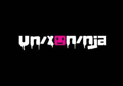 Unix Ninja branding graphic design logo