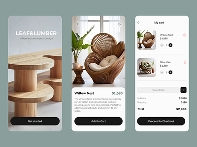 Ecommerce - shopping app app mobileapp ui ux