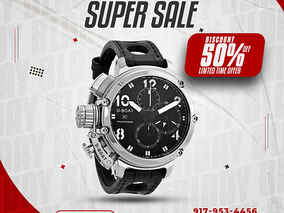 Watch- Social media post design adobe photoshop banner black friday branding design facebook facebook post graphic design illustration instagram post post post design poster poster design social media post socialmedia wacth wacths