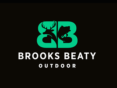 Brooks Beaty Outdoor | BB logo adventure aminfarouk bb bblogo brand branding graphic design logo logomark logomodern logos logotype mark modernlogo outdoor outdoorlogo zonecraft zonecraftgraphics