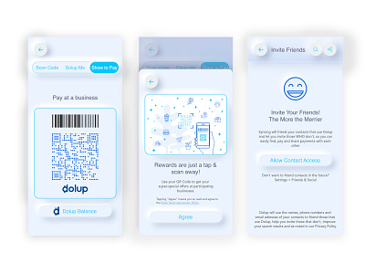 Mobile Payment Application design flat design minimal minimalist mobile app design mobile application neumorphism product design skeuomorphic skeuomorphic design soft ui ui ux ux design