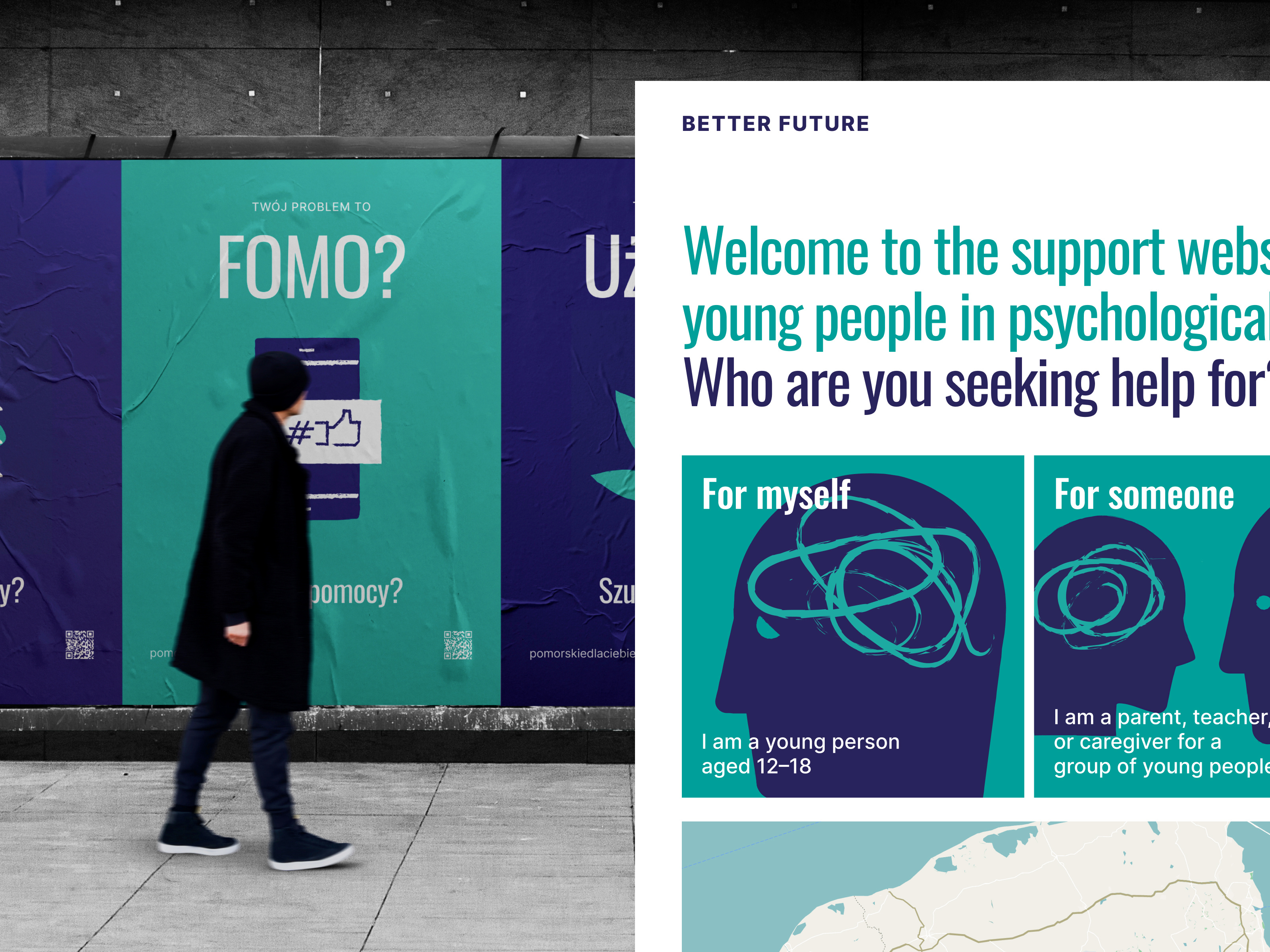 Better Future social campaign animation branding graphic design interaction logo motion graphics ui