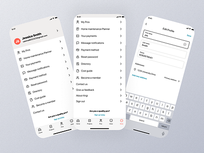 Profile Mobile App Ui app design profile profile design profile details profile edit profile info profile interface profile layout profile page profile process profile screen profile setting profile setup profile ui profile view profile widget screen ui user profile