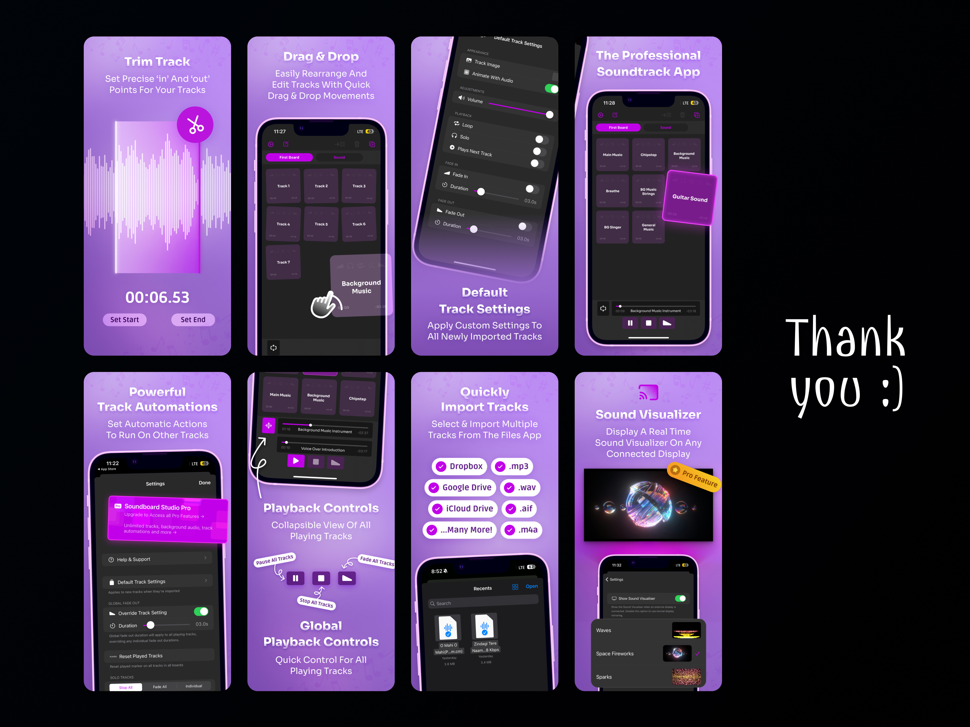 Example of App Store Screenshots