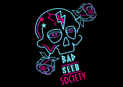 Bad Seed Society Logo branding graphic design logo motion graphics wallpaper