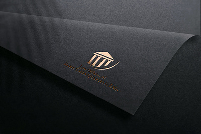 LOGO DESIGN FOR LAW OFFICES OF MARIE CALLA QUARTELL ESQ branding design graphic design illustration logo vector