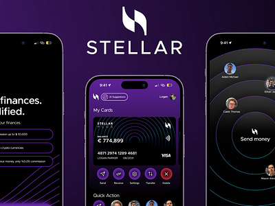 STELLAR - Online Banking bank mobile ui