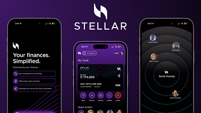 STELLAR - Online Banking bank mobile ui