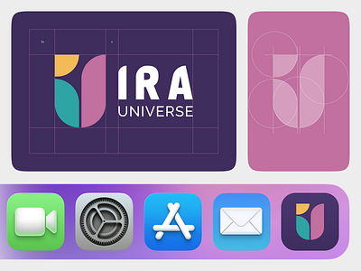 Ira Universe Branding branding design graphic design identity logo logo design logomark