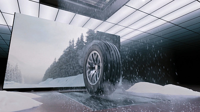 Big O Tires 3d advertising animation graphic design motion graphics ui
