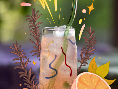 Making Magic cocktail drink food magic menu mixology photography summer vector