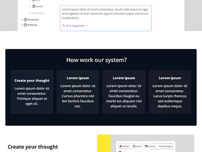 Website design in figma: Intelligent Routine and Note-Taking App app branding design figma graphic design illustration logo routine typography ui ux