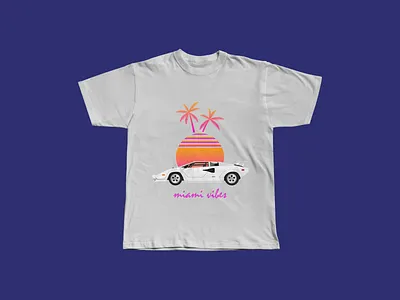 Miami vibes t-shirt design graphic design t shirt t shirt design