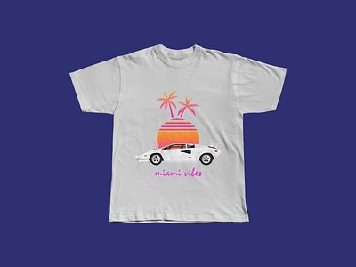 Miami vibes t-shirt design graphic design t shirt t shirt design