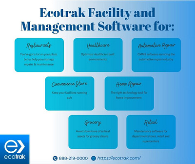 Ecotrak Facility & Management Software - Optimize Operations asset tracking ecotrak facility management facility solutions maintenance software management software managements tools operational efficiency