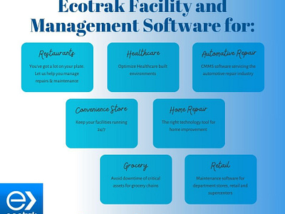 Ecotrak Facility & Management Software - Optimize Operations asset tracking ecotrak facility management facility solutions maintenance software management software managements tools operational efficiency