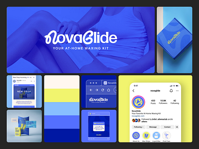NovaGlide - Bento branding design email design graphic design logo packaging design social media design social media post typography vector visual design