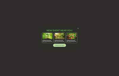 EcoSprint - Pop Up Overlay - DailyUI017 dailyui popup popupoverlay ui uxui web