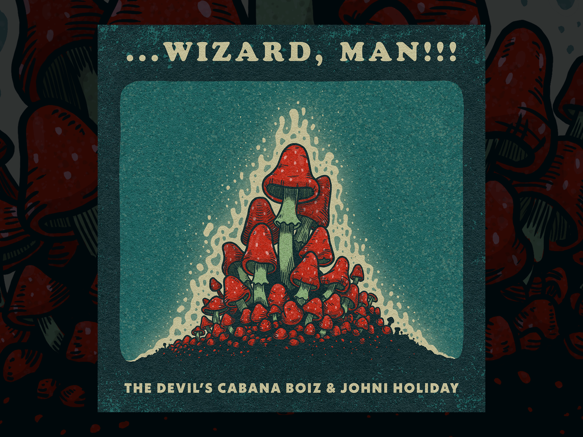...Wizard, Man!!! album art branding design digital art digital illustration drawing graphic design illustration music poster art